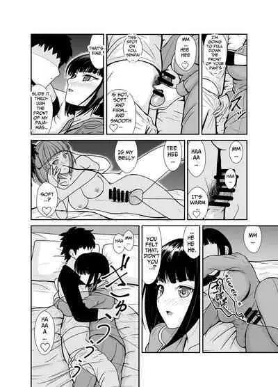 On rainy days, I'm under the covers with my junior...