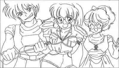 Rance 1.2.3 Genga Settei Shiryou