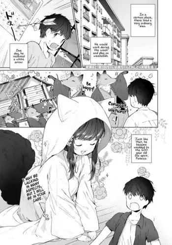 Yowai 200 Chai Okitsune-chan to Oshidori Fuufu Seikatsu. | 200 Year Old Fox Girl and Her Happily Married Life.