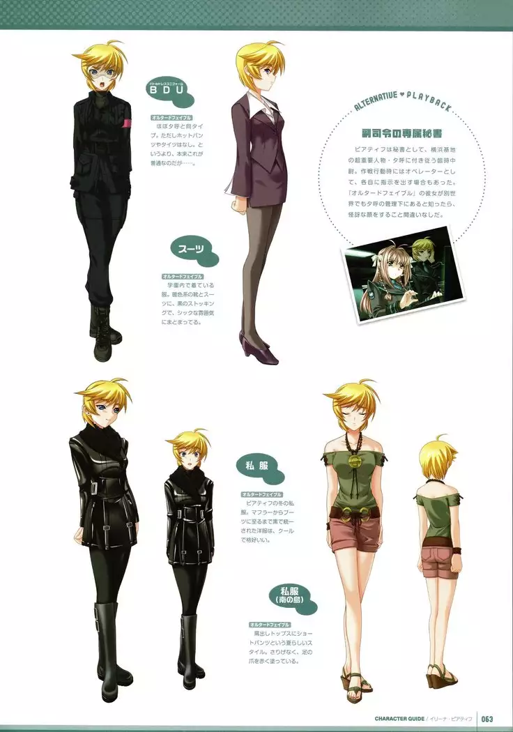 Muv-Luv Supplement & Altered Fable Memorial Art Book