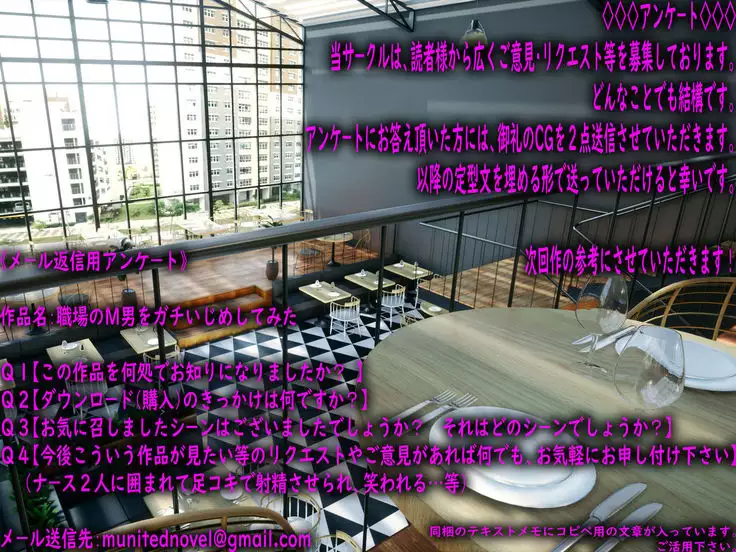 Shokuba no M-o o Gachi Ijime Shite Mita